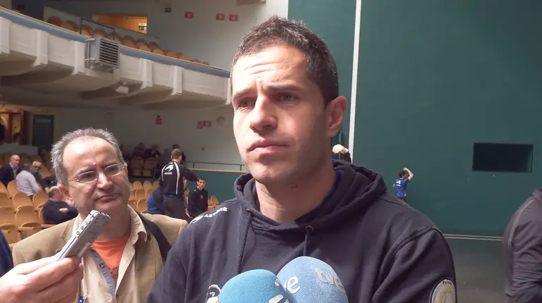 El pelotari navarro Olaizola II.