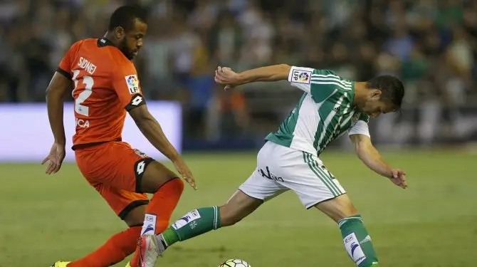 Betis-Deportivo (1-2). Efe.