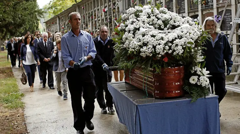 Entierro de Ignacio Zoco. EFE.