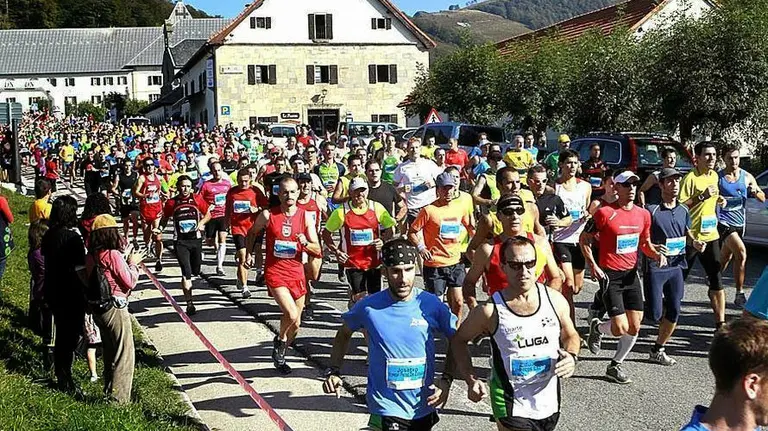Carrera Roncesvalles-Zubiri.