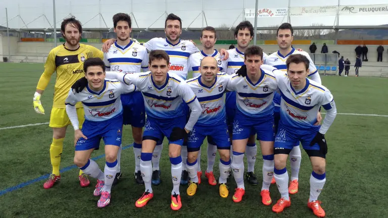 Alineación del Burladés en Ripagaina.