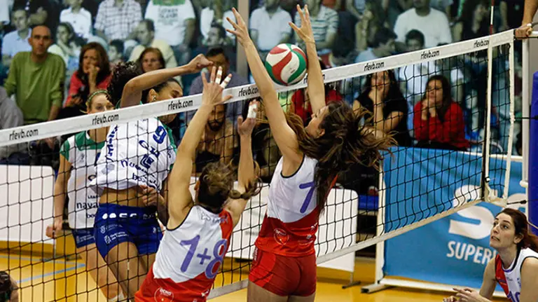 Partido de la Superliga Femenina.