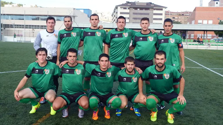 Alineación del Beti Onak en Villava.