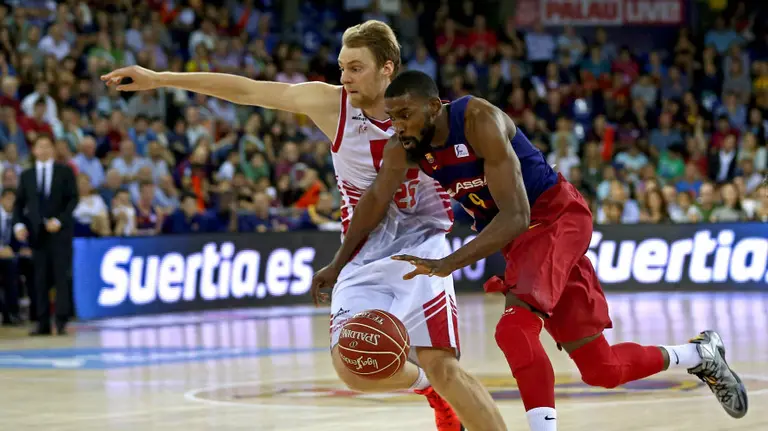 El Barcelona Lassa perdió en su debut europeo. EFE.