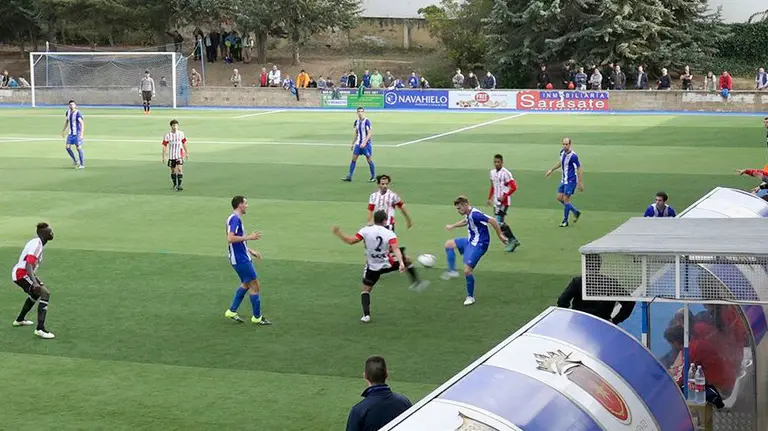 Partido Izarra-UD Logroñés.