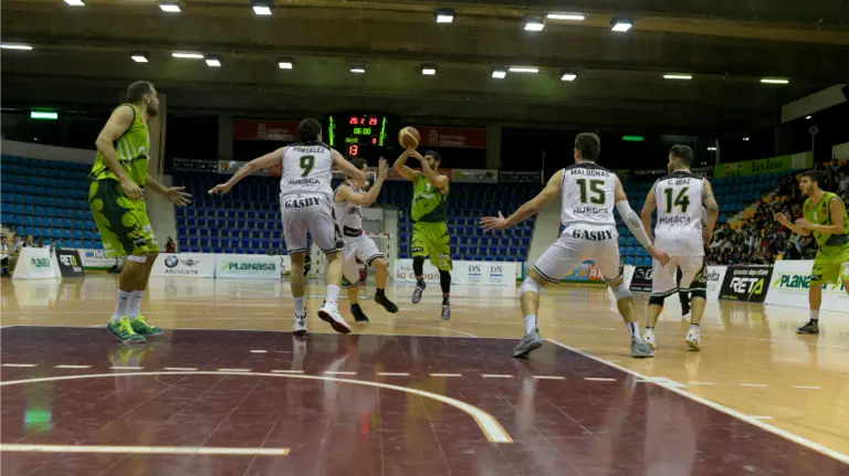 Baloncesto - Planasa Navarra y Pe&ntilde;as Huesca. PABLO LASAOSA