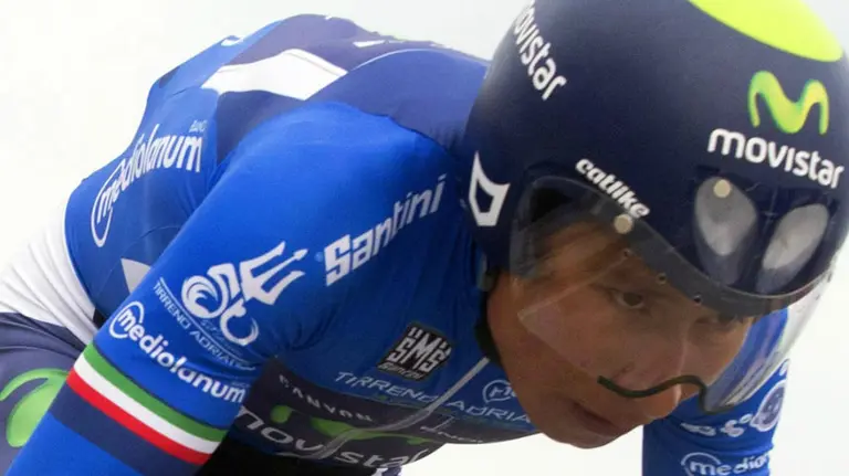 Nairo Quintana es corredor del equipo Movistar. EFE.