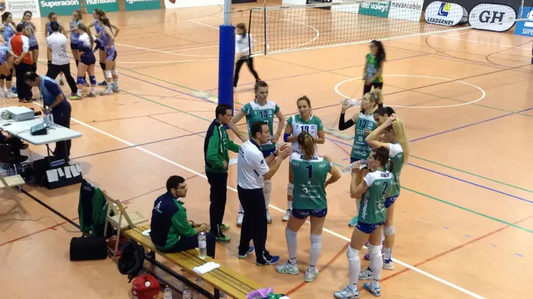 Equipo GH Leadernet de voleibol femenino.