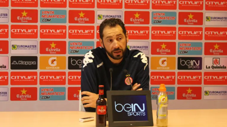 Pablo Mach&iacute;n es el entrenador del Girona CF.