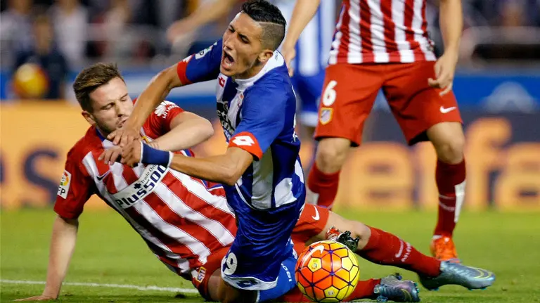 Partido Deportivo-At. Madrid. Efe.