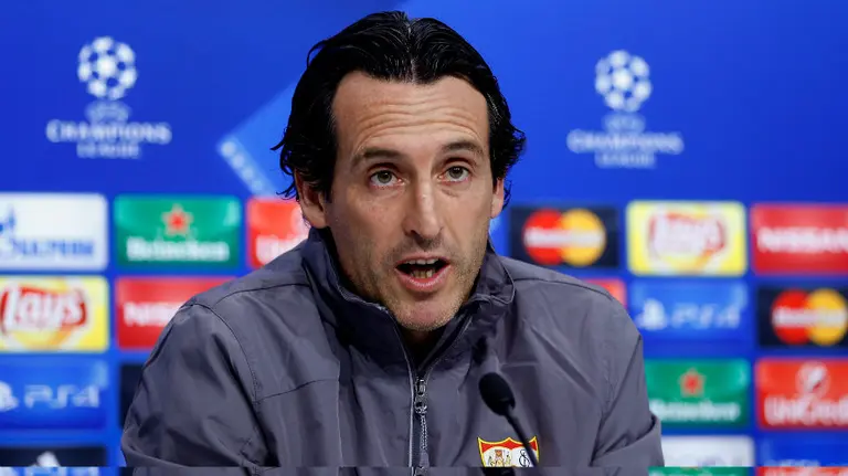 Unai Emery es el entrenador del Sevilla CF. Efe.
