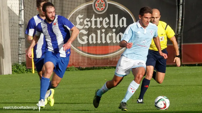 Partido Celta B - Izarra en Vigo.