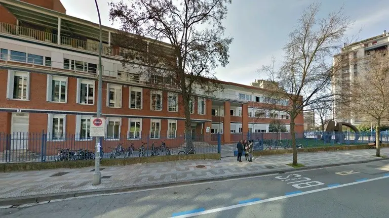 El Colegio San Cernin de Pamplona.