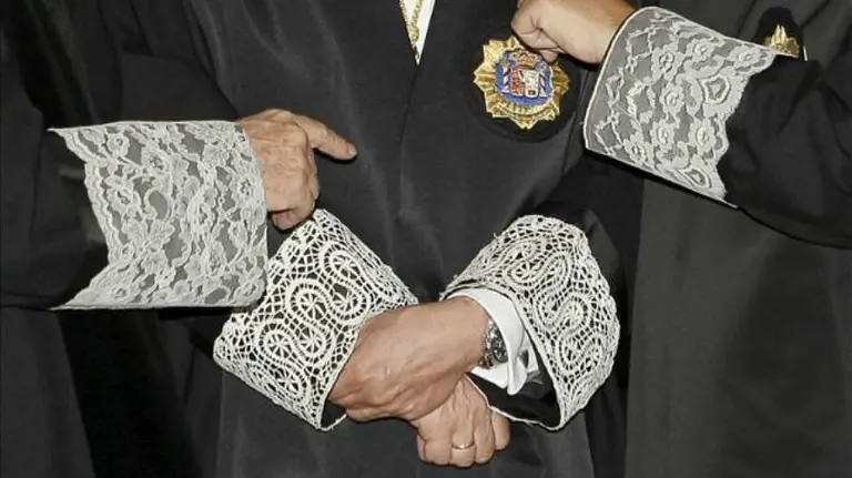 Jueces con sus togas. EFE Archivo