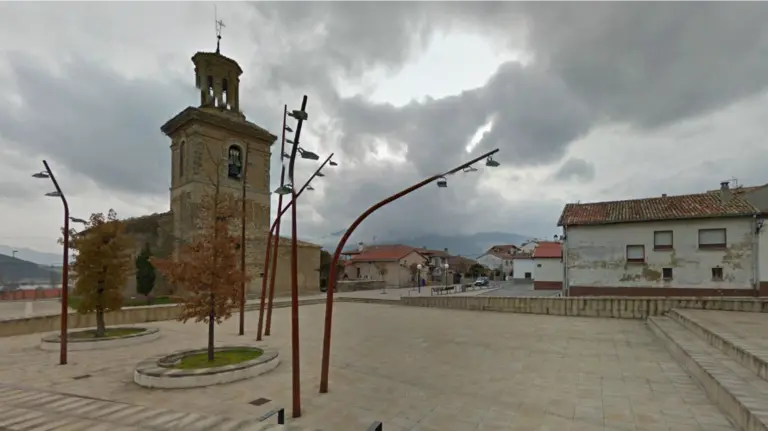 Imagen del pueblo de Beriáin.