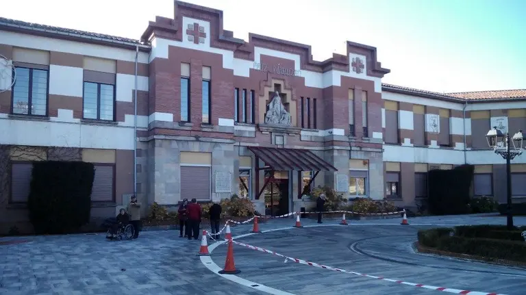 Nuevo acceso a la Casa de Misericordia. 