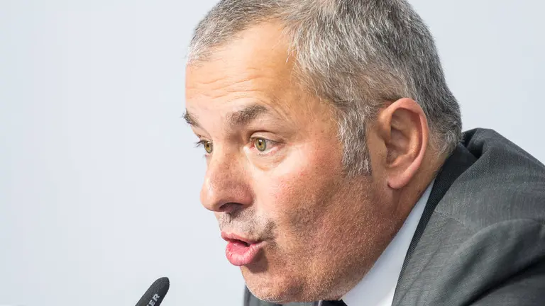 Osasuna ha presentado de forma pública a Fran Canal, que trabaja desde hace año y medio como director general del club navarro (24). IÑIGO ALZUGARAY