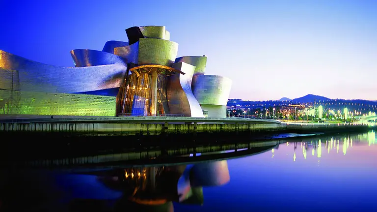 Una vista del Museo Guggenheim de Bilbao