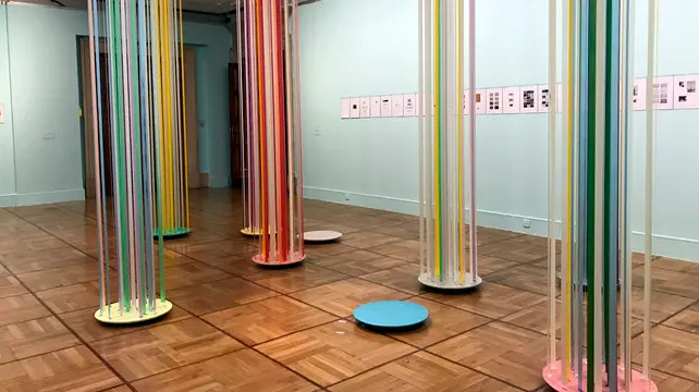 Vista de la exposici&oacute;n de Miutso Miura en el Museo Casa de la Moneda de Madrid.