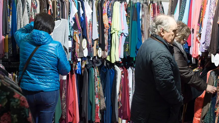 Inauguración de la Feria del Stock en el Baluarte de Pamplona. PABLO LASAOSA 03