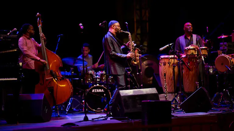 9 Julio San Fermin Jazzfermin Kenny Garrett Quintet en Plaza Compa&ntilde;ia5241