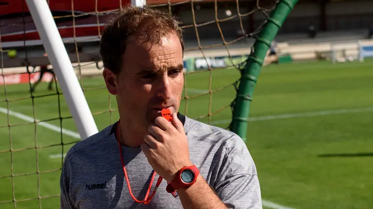 Arrasate. Entrenamiento de Osasuna en las instalaciones de Tajonar a dos días del partido contra el Granada. MIGUEL OSÉS_13