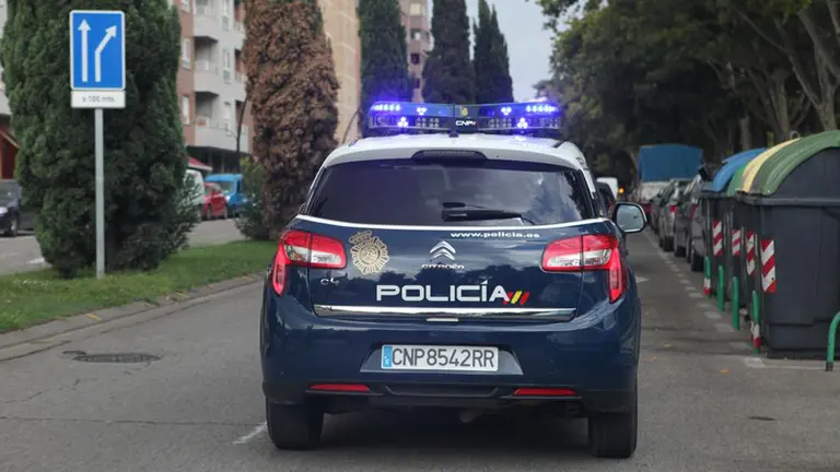 Un coche de la Polic&iacute;a Nacional. POLIC&Iacute;A NACIONAL