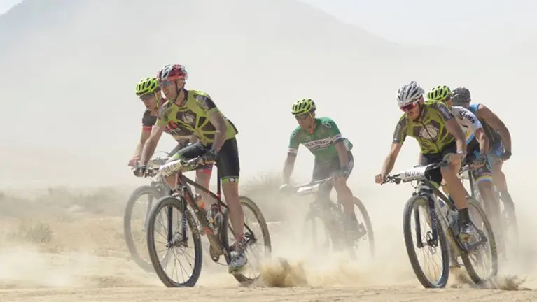 Varios participantes en la Extreme Bardenas del pasado año EXTREME BARDENAS