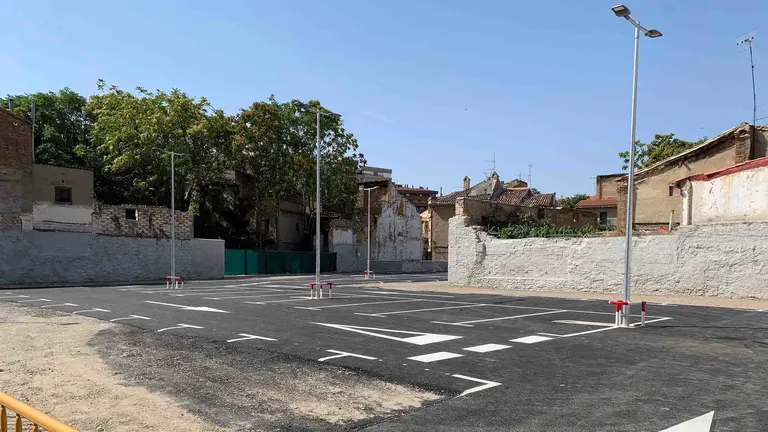 Aparcamiento del terraplen en tudela