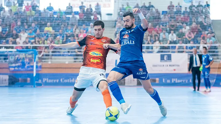 Partido de la Lnfs Valdepe&ntilde;as - Ribera Navarra. Cedida.