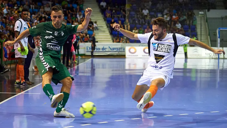 Partido de la Lnfs Osasuna Xota - Burela Lugo. MIGUEL OS&Eacute;S