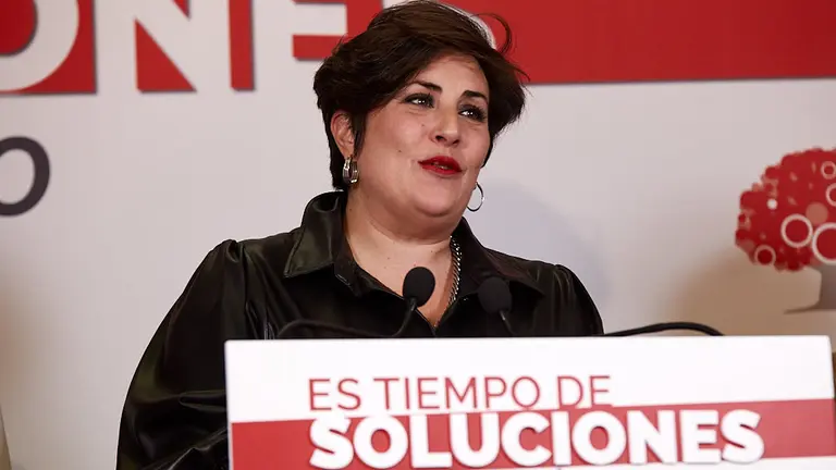 Mar&iacute;a Solana hace balance de los resultados electorales de Geroa Bai en las elecciones del 10-N. I&Ntilde;IGO ALZUGARAY