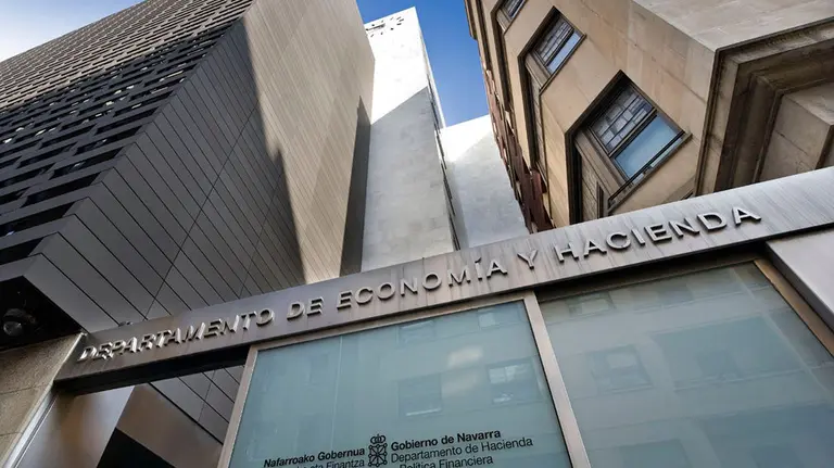Edificio del departamento de Econom&iacute;a y Hacienda de Navarra, en Pamplona GOBIERNO DE NAVARRA