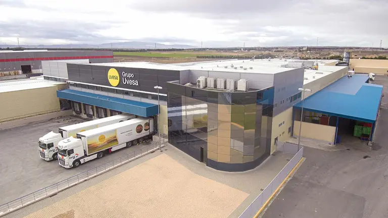 Nueva planta del Grupo Uvesa en Tudela. GRUPO UVESA