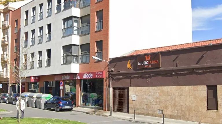 Disco bar en la calle San Marcial de Tudela ARCHIVO