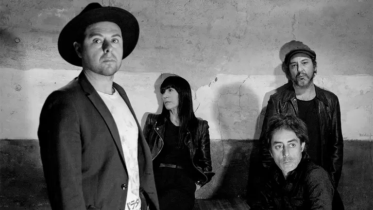 Los integrantes de El Columpio Asesino, grupo de m&uacute;sica navarro. CEDIDA