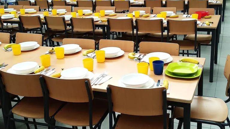 Comedor escolar. EUROPA PRESS (Archivo)