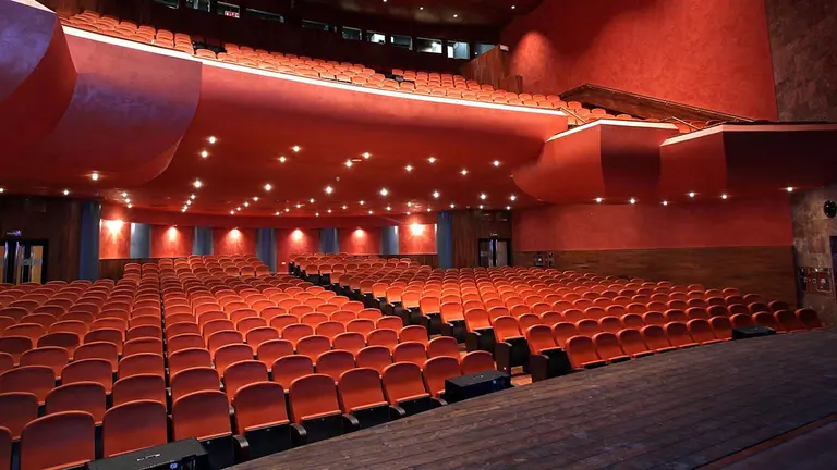 El teatro Gaztambide de Tudela, uno de los espacios esc&eacute;nicos de Navarra. GOBIERNO DE NAVARRA