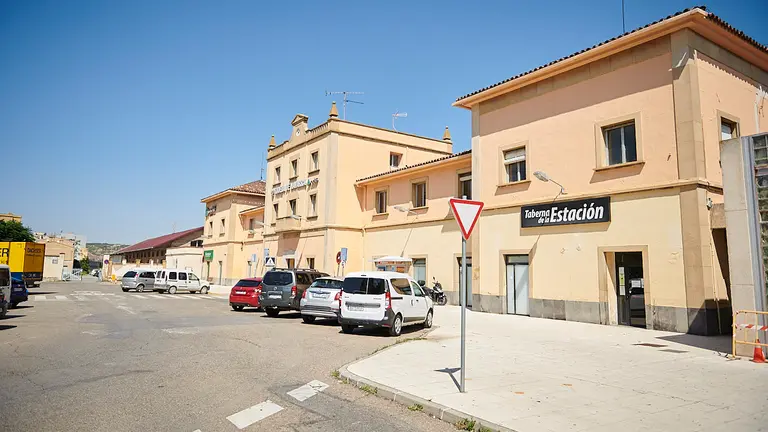 Estaci&oacute;n de trenes de Tudela. PABLO LASAOSA