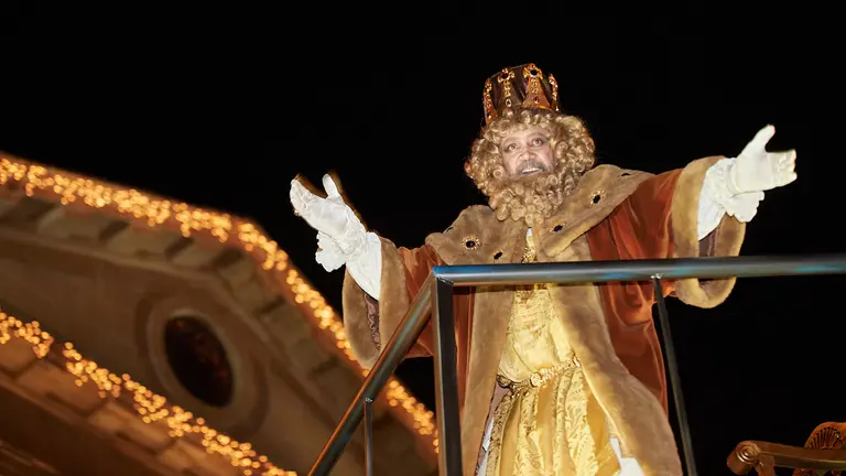 Cabalgata de los Reyes Magos en Pamplona. I&Ntilde;IGO ALZUGARAY