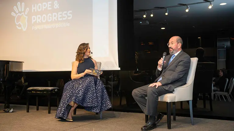 Gala ben&eacute;fica de la ONG Hope & Progress. ROBERTO LECHADO