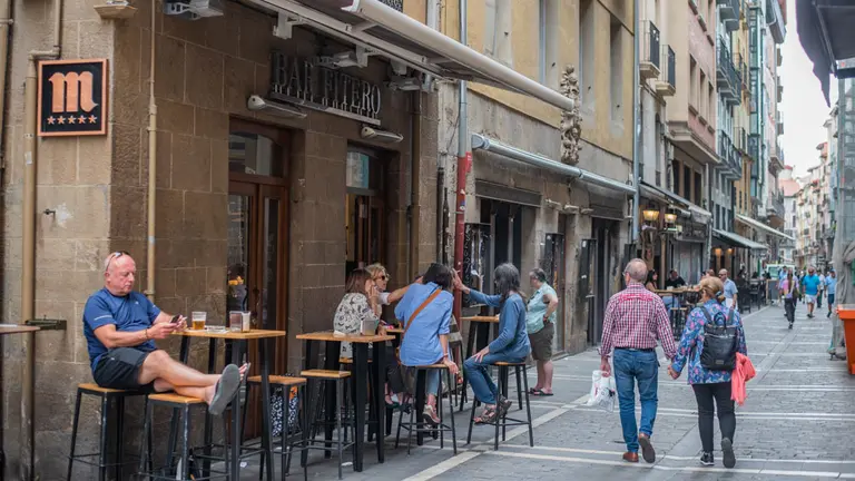 Bar Fitero De Pamplona, establecimiento en la calle de la estafeta N&ordm;58, Pamplona. IRAITZ IRIARTE.