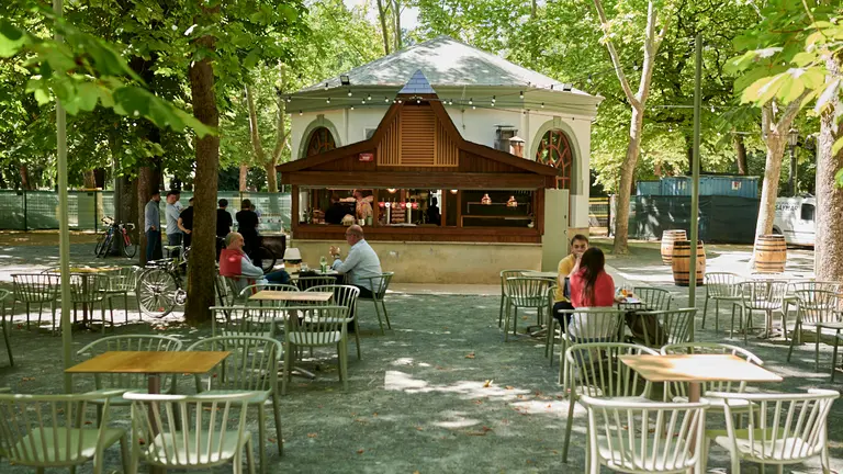 Apertura del nuevo Bosquecillo en Pamplona. PABLO LASAOSA