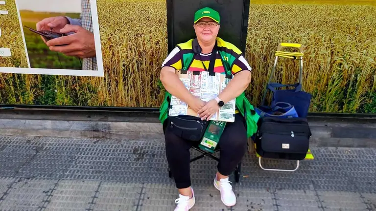 Rosario Escobar ha vendido un boleto de la ONCE premiado con 35.000 euros. CEDIDA