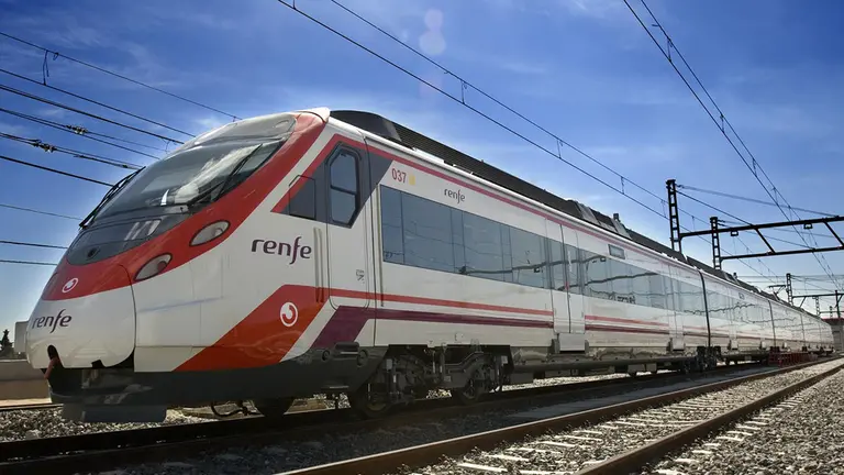 Imagen de archivo de un tren de Cercan&iacute;as de Renfe. RENFE