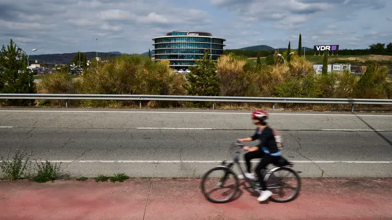 Siemens Gamesa, en Sarriguren. PABLO LASAOSA