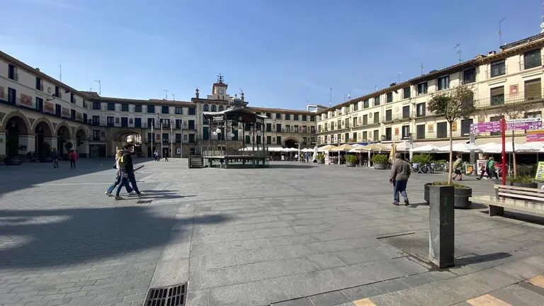 Plaza de los Fueros de Tudela.