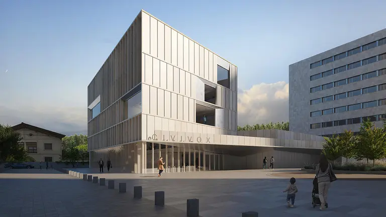 Imagen del que ser&aacute; el nuevo Civivox del Ensanche. AYUNTAMIENTO DE PAMPLONA