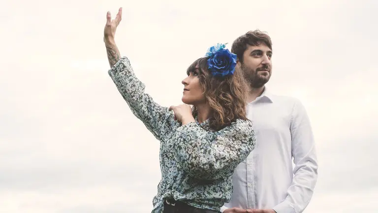 Gorka García y Beatriz Tubia del grupo Lemon y Tal. CEDIDA