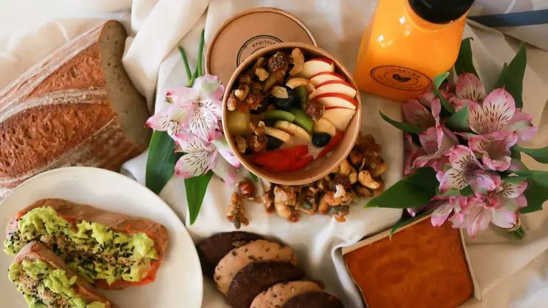 Desayuno individual sin gluten de Coffing. Foto: Coffing.